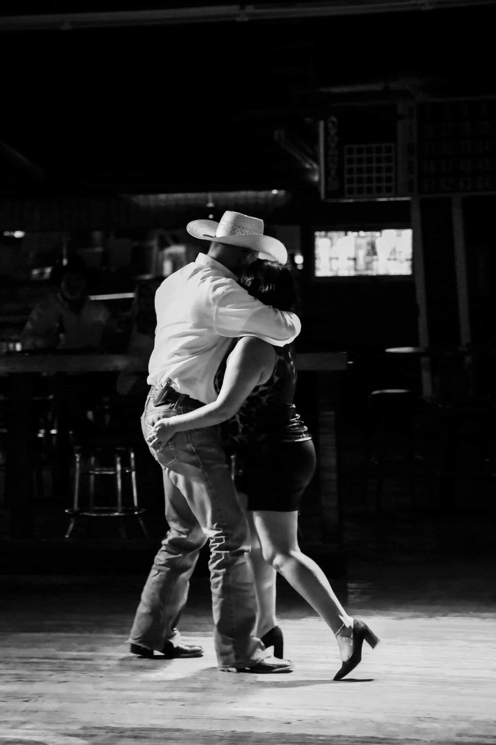 danses country les plus dansées : un couple danse