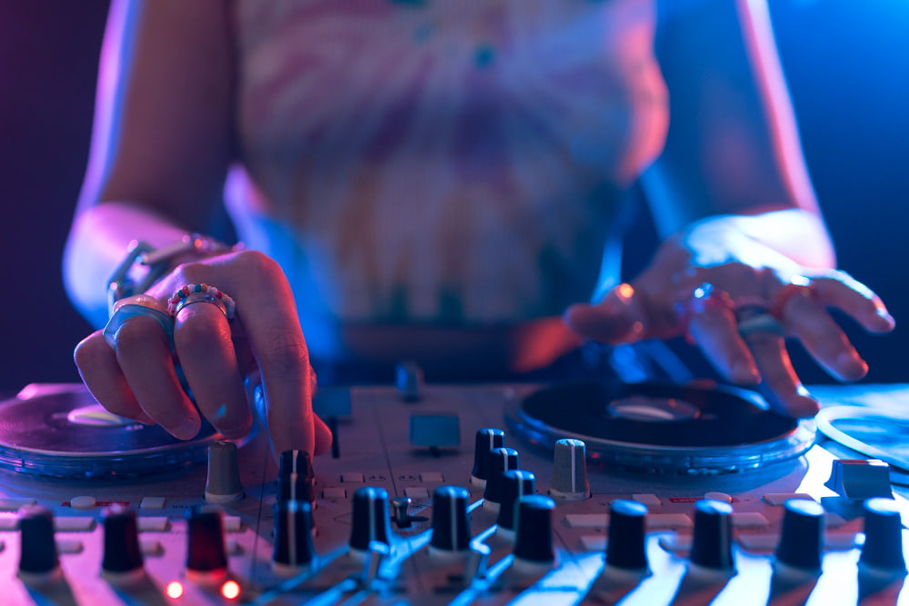 Une platine electro